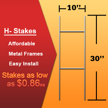 h stake frames